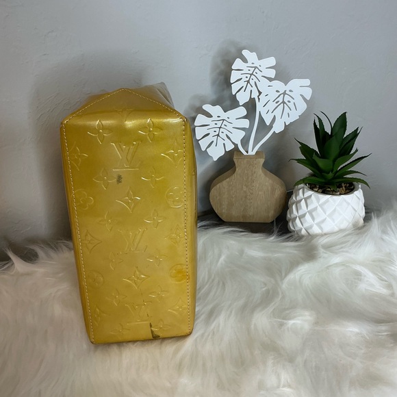 Louis Vuitton Vernis Yellow PM Tote - Picture 3 of 7